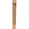 Ekena Millwork Traditional Block Smooth Bracket, Western Red Cedar, 3 1/2"W x 18"D x 30"H BKT04X18X30TRA05SWR - alternate 4
